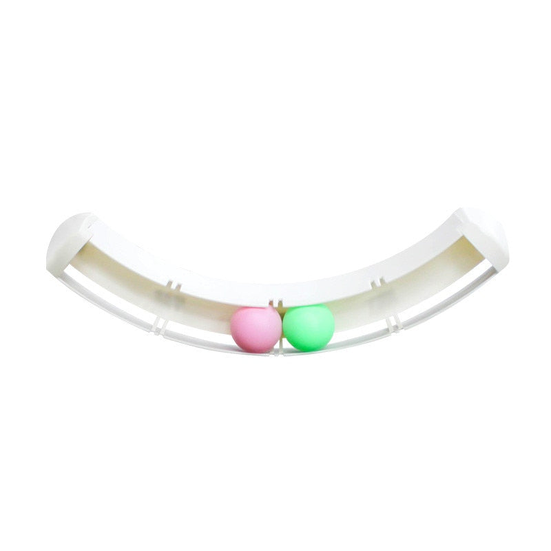 Pettsure PounceTrack suction-track toy for cats