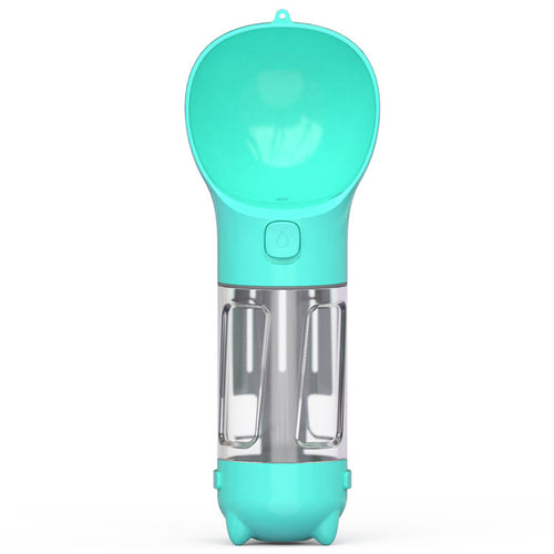 Pettsure GoSip 3-in-1 dog travel water bottle in green