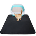 Pettsure LitterGuard double-layer black cat litter mat