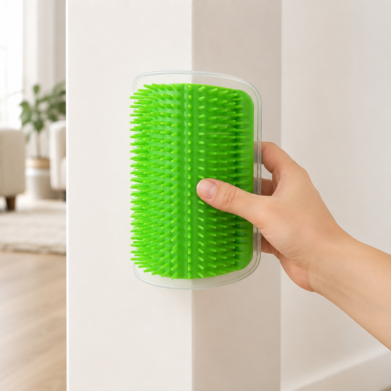 Pettsure PurrBrush self-grooming cat brush product detail