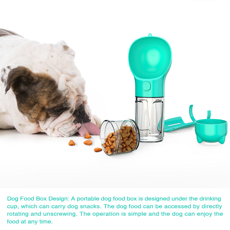 Pettsure GoSip 3-in-1 dog travel water bottle product detail